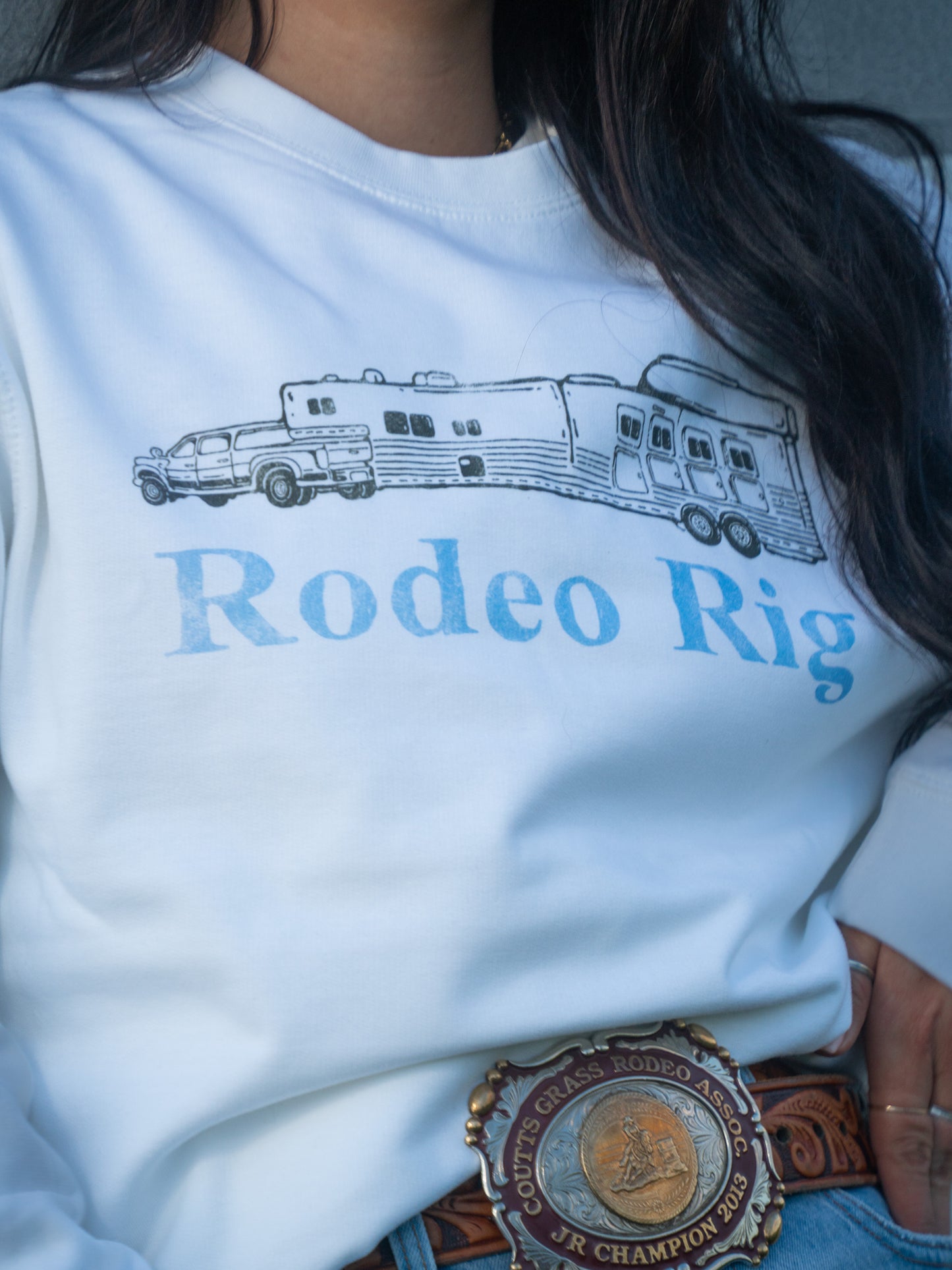 RODEO RIG crewneck