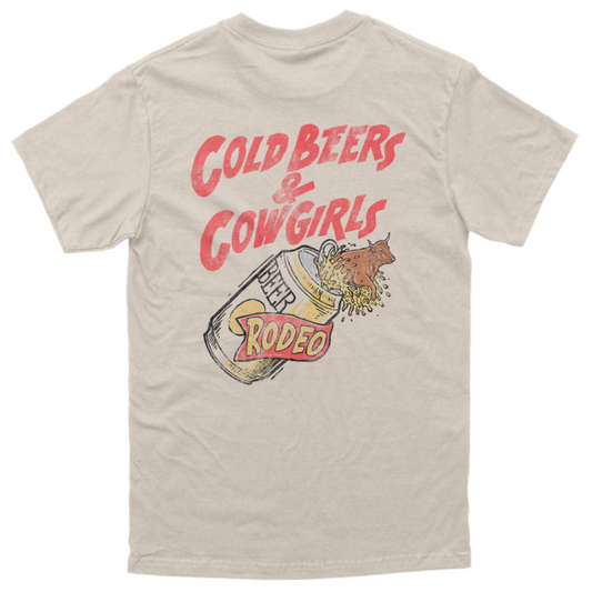 COLD BEERS & COWGIRLS tee