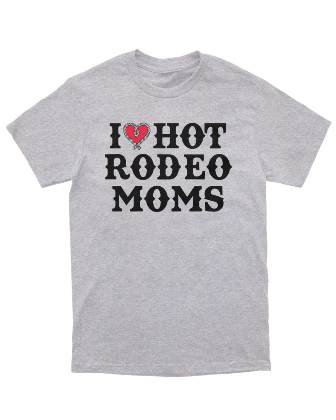 I HEART HOT RODEO MOMS tee
